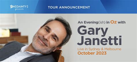 Gary Janetti Will Perform Live In Australia For The。